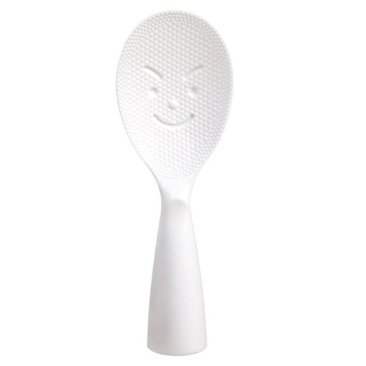 Creative Smile Face Rice Spoon Vertical Type Food Grade Kitchen Rice Cooker Spoon