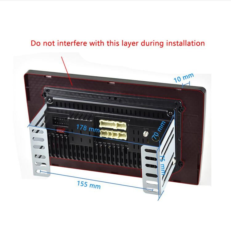 Universal Machine Android Smart Navigation Car Navigation DVD Reversing Video Integrated Machine