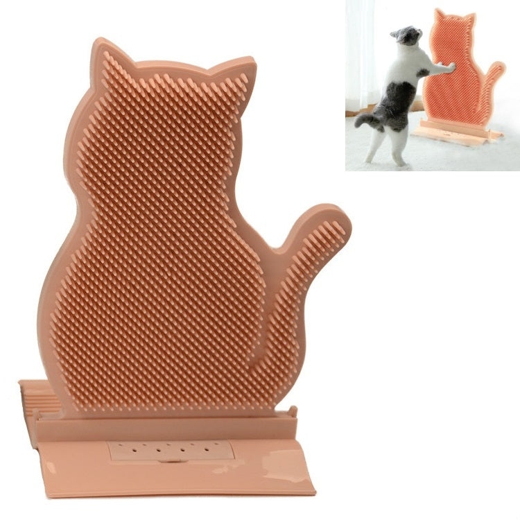Fixed Door Seam Cat Rubbing Device Anti-itching & Hair Removal Massage Brush Pet Supplies