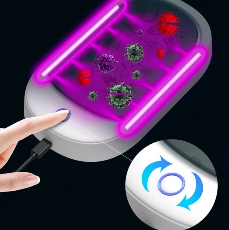 HE01 Sterilization Box  Mobile Phone Disinfection Box UVC Ultraviolet Sterilization Lamp