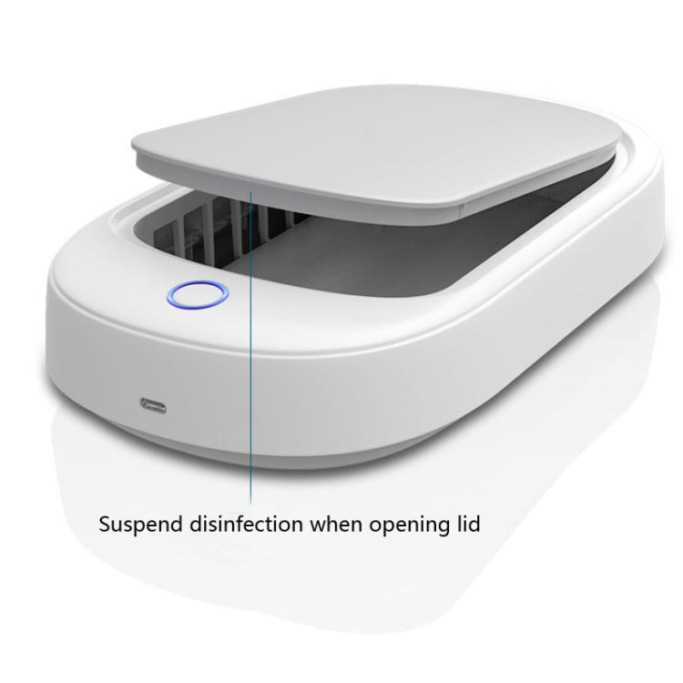 HE01 Sterilization Box  Mobile Phone Disinfection Box UVC Ultraviolet Sterilization Lamp