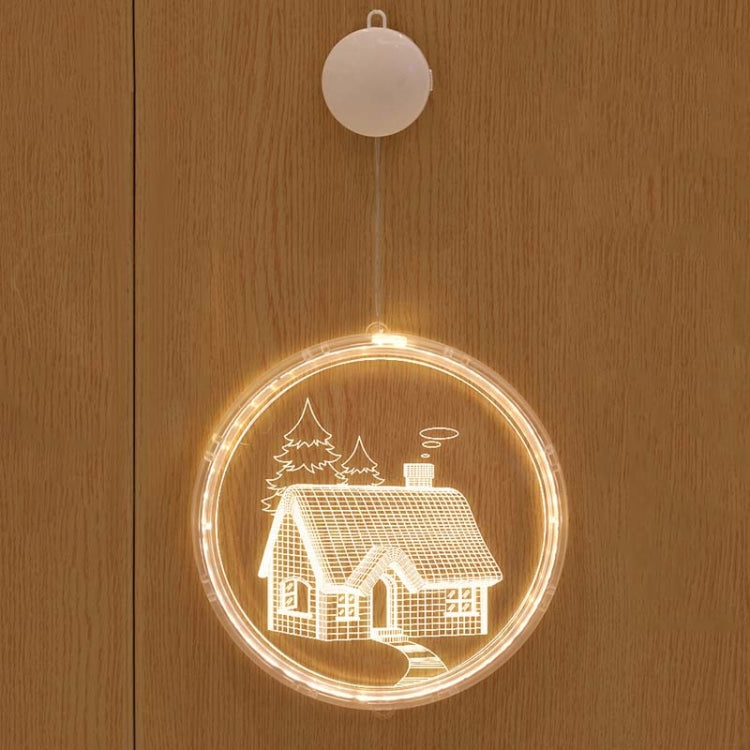 Christmas Decoration Light LED Holiday 3D Hanging Lamp