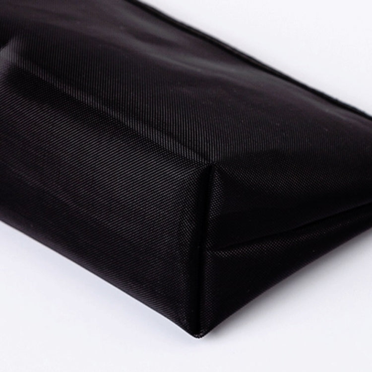 Black Transparent Mesh Cosmetic Bag Three-piece Large Capacity Travel Cosmetic Storage Bag