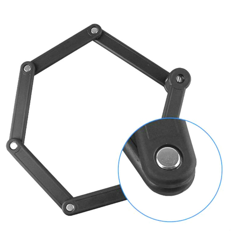 Tonyon Universal Anti-hydraulic Scissors Bicycle Lock Four-section Folding Mountain Bike Lock