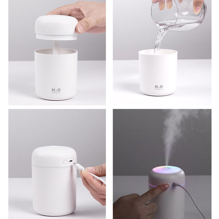 Colorful Cup Humidifier USB Car Air Purifier, Colorful Cup Grey, Colorful Cup White, Colorful Cup Pink