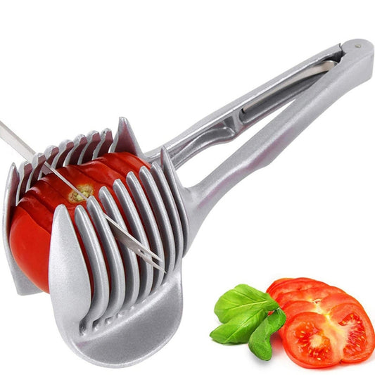 LsCook Aluminum Alloy Lemon Tomato Slicer Egg Slicer Fruit Cutting Tool, Tomato Slicer