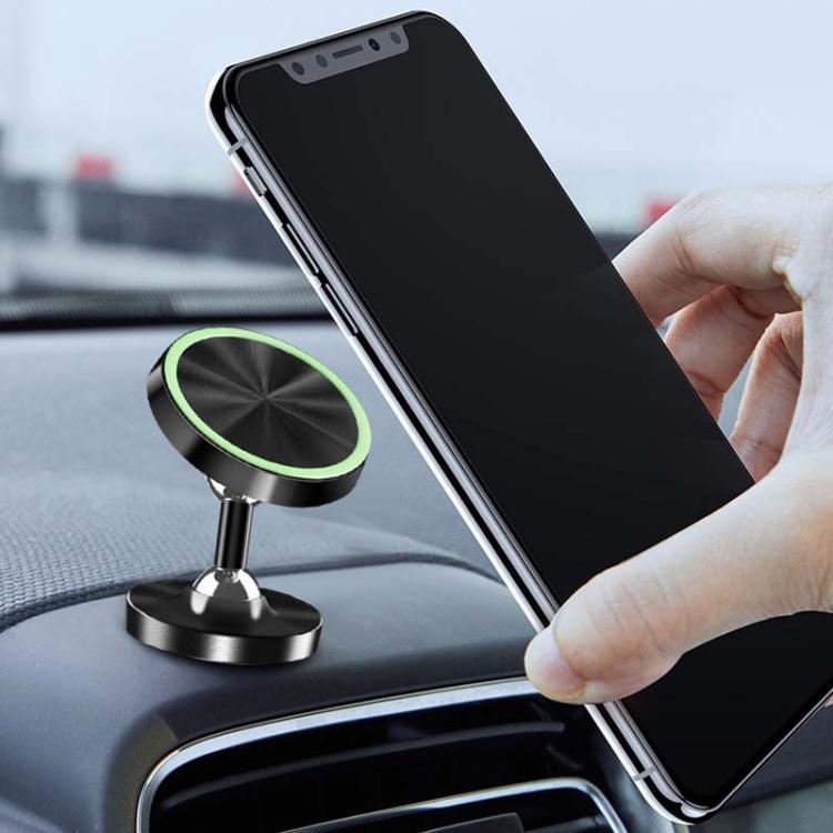 Car Phone Holder Alloy Magnetic Universal Dual Ball Rotating Car Phone Holder,