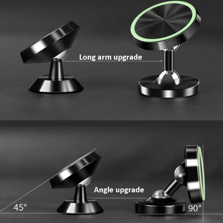 Car Phone Holder Alloy Magnetic Universal Dual Ball Rotating Car Phone Holder,
