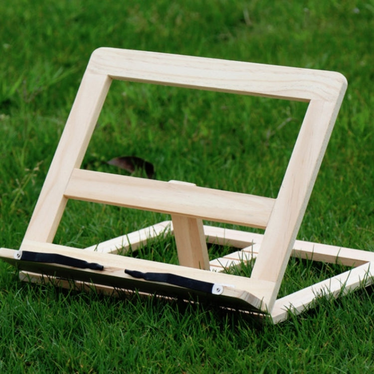 Wooden Reading Rack Children Notebook Stand Anti-myopia Book Stand