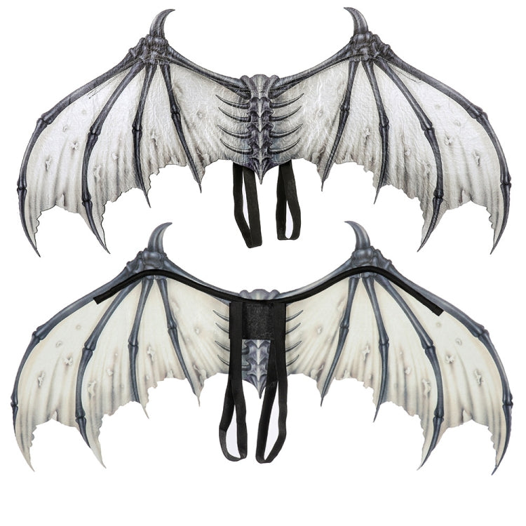 Halloween Carnival Party Props Creative Foldable Non-woven Fabric Devil Bone Wings