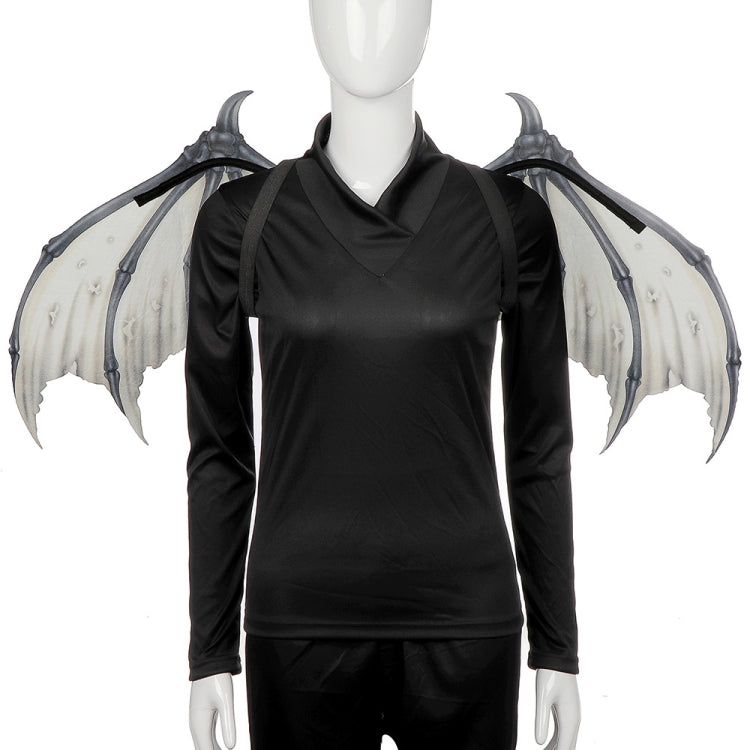 Halloween Carnival Party Props Creative Foldable Non-woven Fabric Devil Bone Wings