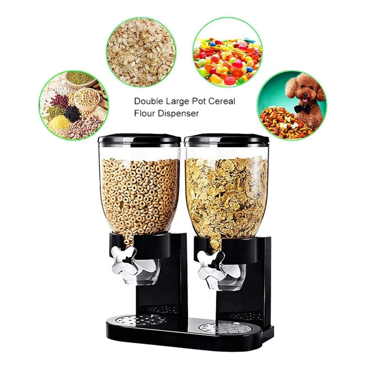 Multifunctional Double Head Cereal Dispenser Cereal Machine