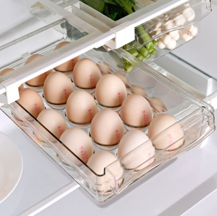 Refrigerator Storage Box Drawer Type Square Household Multifunctional Food Preservation Box