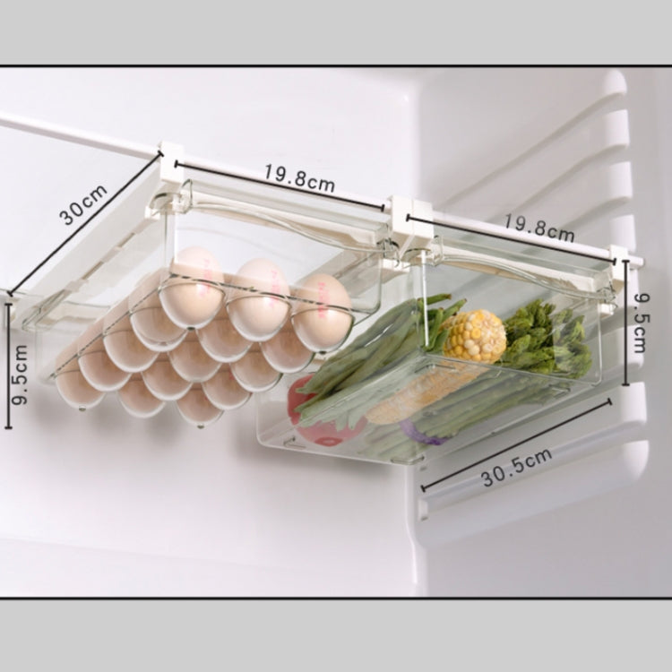 Refrigerator Storage Box Drawer Type Square Household Multifunctional Food Preservation Box