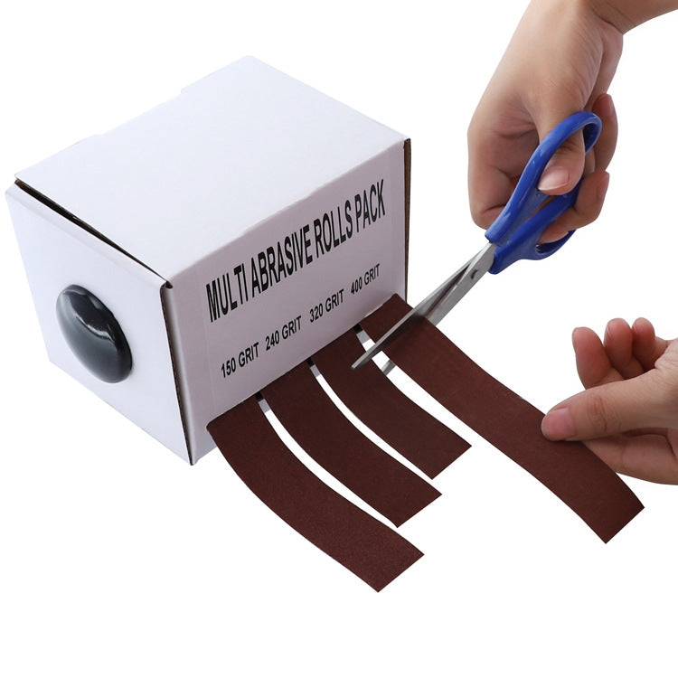 Drawable Emery Cloth Rolls Soft Emery Cloth Rolls Metal Glass Woodworking Sanding Paper