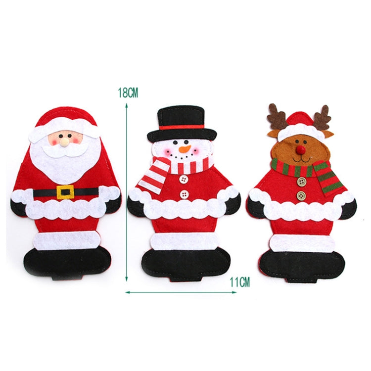 Christmas Knife And Fork Cover Christmas Decorations