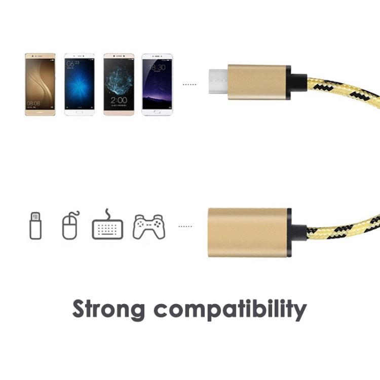 USB 2.0 to USB-C / Type-C OTG Adapter Cable