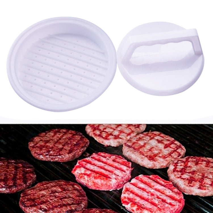Round Shape Hamburger Press Food-Grade Plastic Hamburger Meat Beef Grill Burger Press Patty Maker Mold Mould Kitchen Tool