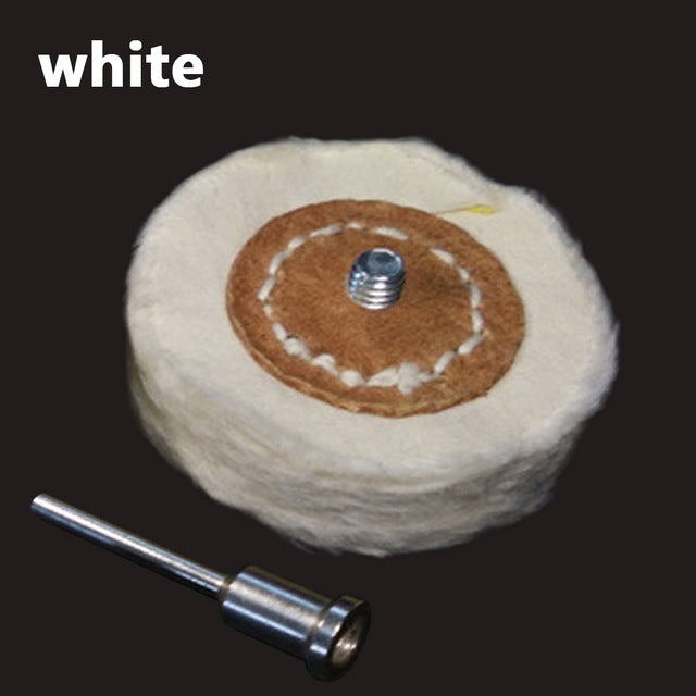 T Style Polish Buffing Wheel Grinding Head Cloth Dremel Wheel Grinder Brush For Rotary