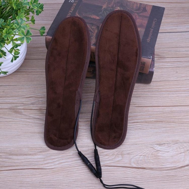 2 Pairs USB Shoe Dryer Electric Insoles Shoe Winter Keep Warm Heated Insole for Shoes Boot