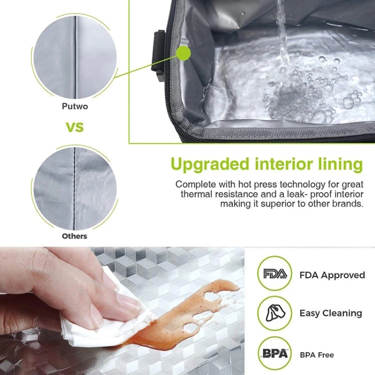 Lunch Bag Reusable Insulated Bag Multifunctional Waterproof Insulated Lunch Box