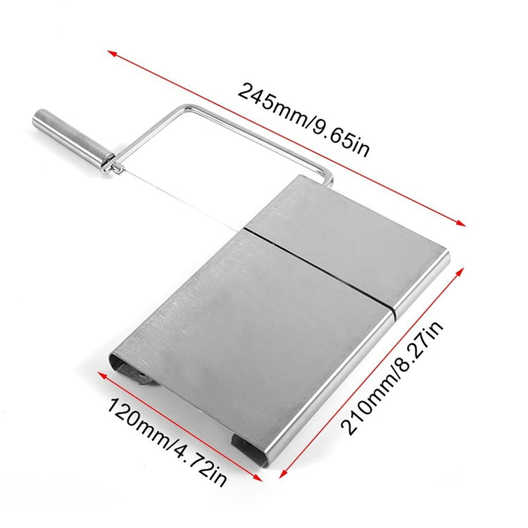 Stainless Steel Cheese Slicer Butter Cutting Board Kitchen Tools