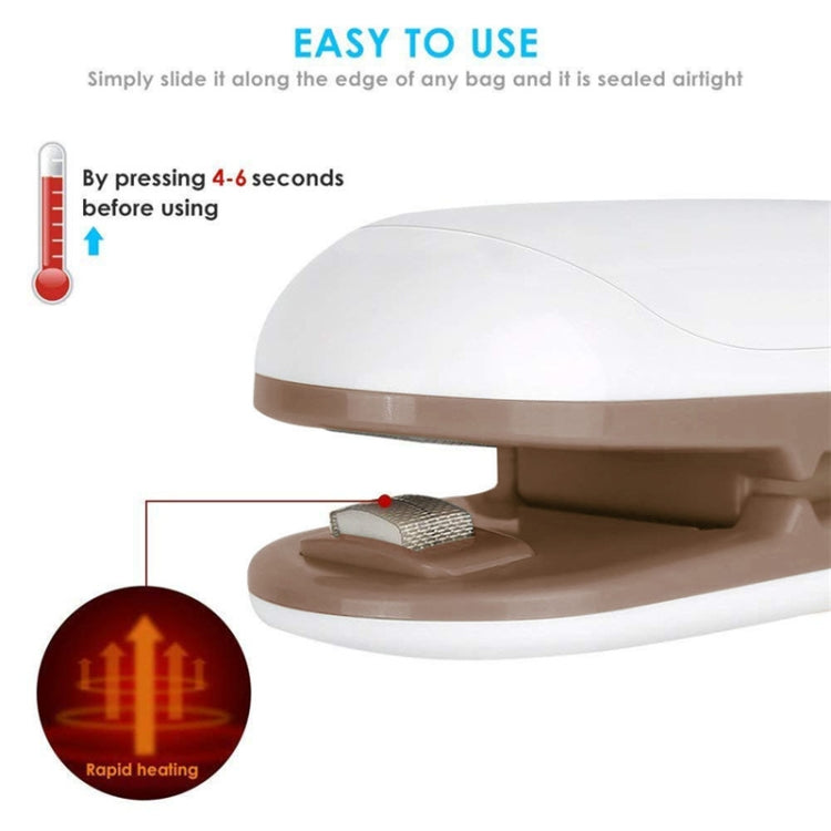 Household Mini Heat Sealing Machine Package Sealer Clamps