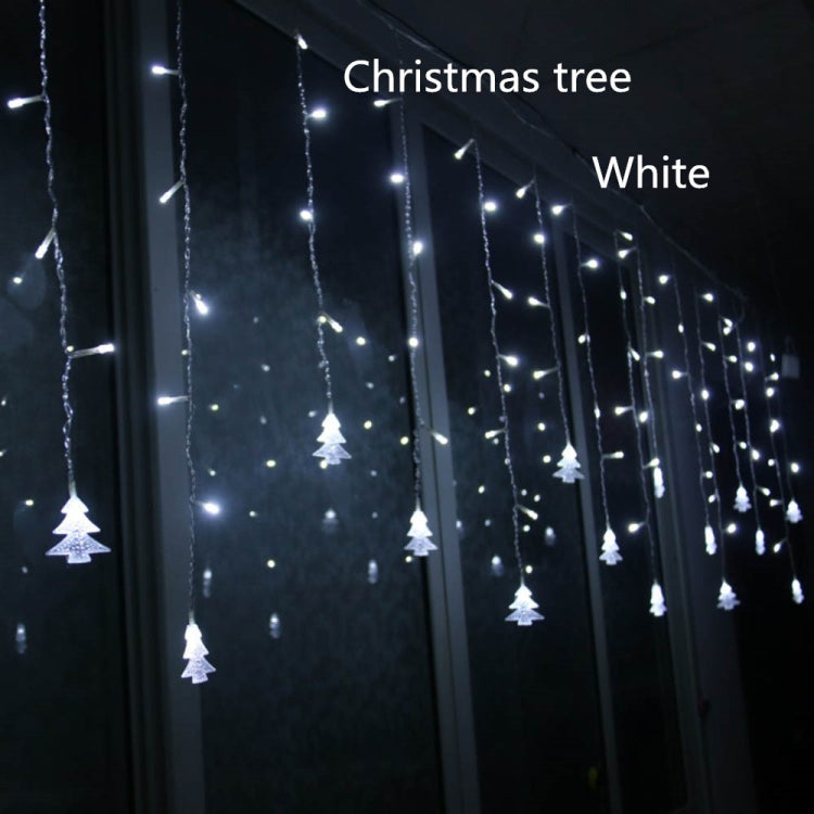 3.5M 96 Leds Curtain Christmas Tree Icicle String Lights Fairy Lights Christmas New Year Lights Wedding Party Decoration