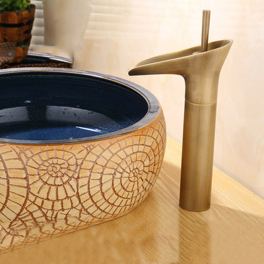 Bathroom Faucet Washbasin Waterfall Hot & Cold Faucet