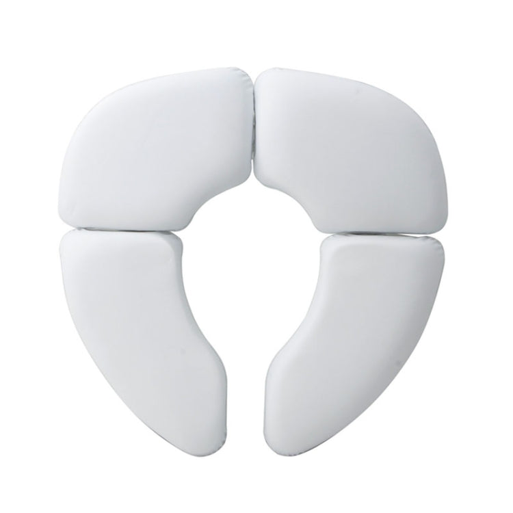 Soft Skin-Friendly Children Folding Potty Seat Cover Baby Travel Folding Padded Toilet Seat Toilet Training