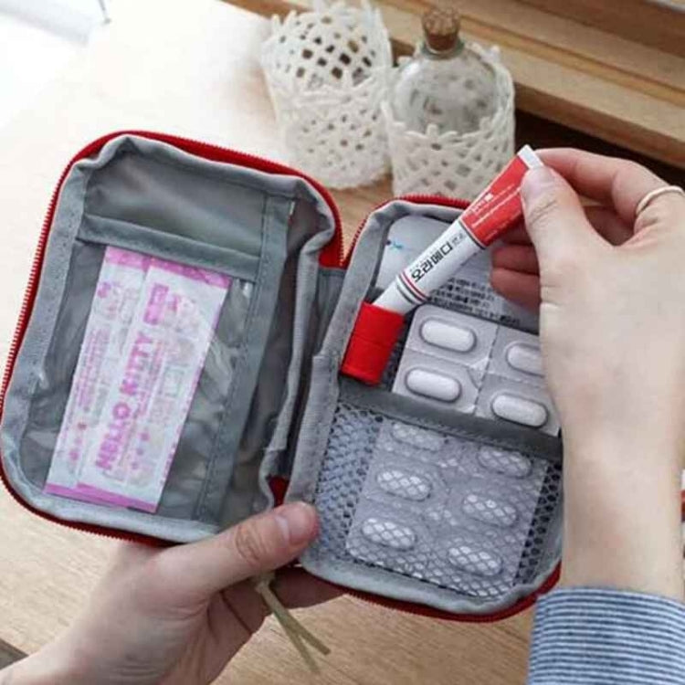 Outdoor Traveling Carry-On First Aid Small Medicine Bag Portable Mini Organizer Medical Bag