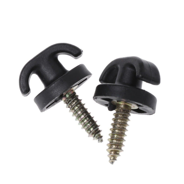 2 PCS Universal Car Trunk Original Hook Flat Type Vertical Luggage Net Hook Link