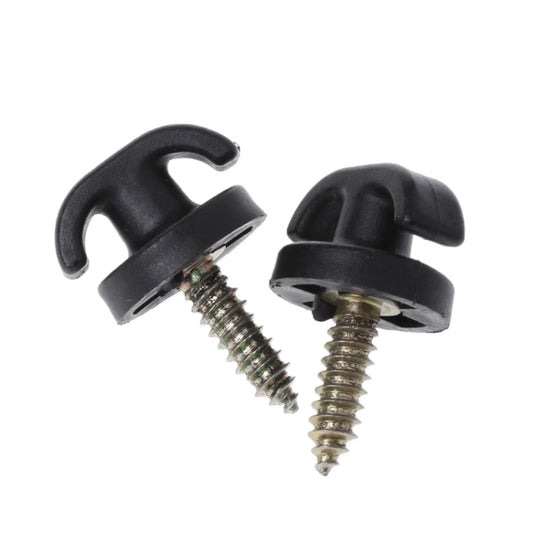 2 PCS Universal Car Trunk Original Hook Flat Type Vertical Luggage Net Hook Link