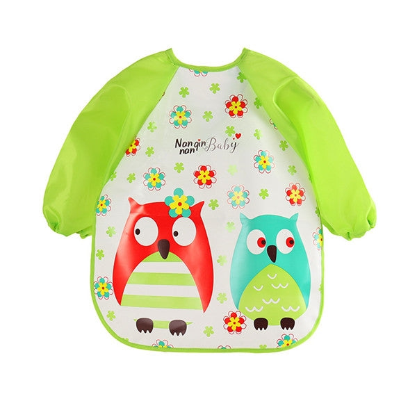 Baby Bibs Waterproof Long Sleeve Apron