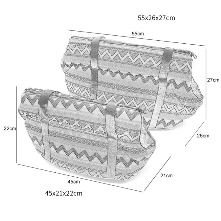 Retro Pet Carrying Bag Comfortable & Breathable Backpack For Cats And Dogs
