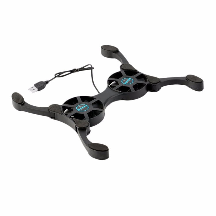 USB Port Mini Octopus Laptop Fan Folding Cooler Pad
