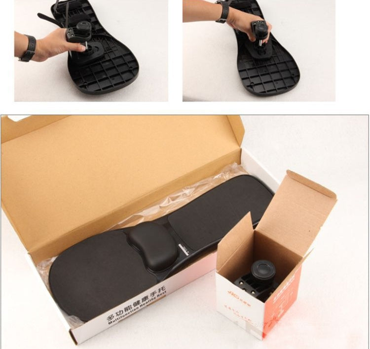 Rotation Computer Desktop Laptop Mouse Tray Elbow Pad Wrist Rest Plate Support Install on Desk and Chair