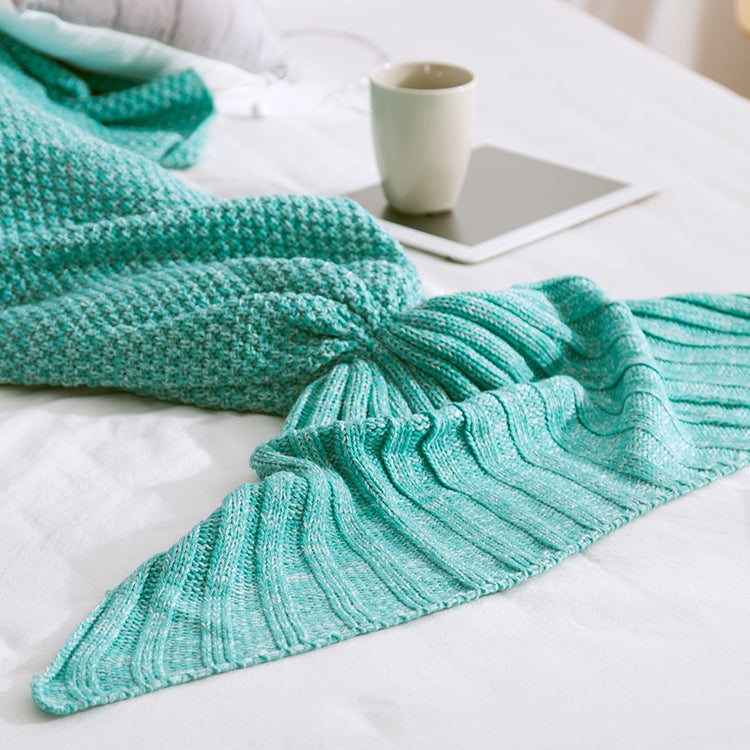 Mermaid Tail Blanket For Adult Super Soft Sleeping Knitted Blankets