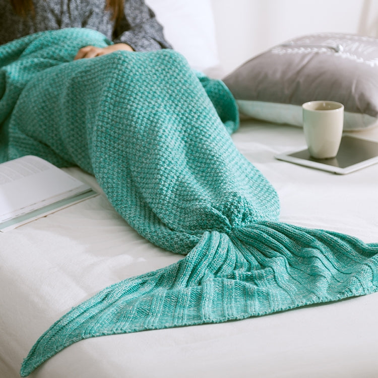Mermaid Tail Blanket For Adult Super Soft Sleeping Knitted Blankets