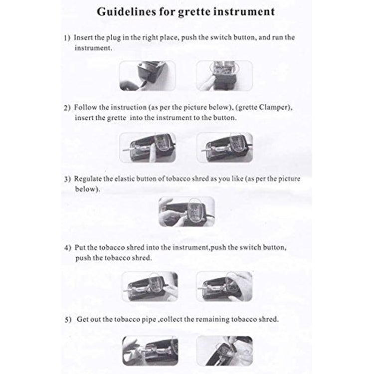 Electric Easy Automatic Cigarette Rolling Machine Tobacco Injector Maker Roller