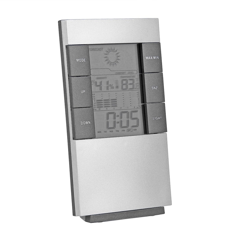 Household Digital LCD Display Hygrometer Thermometer Temperature Humidity Meter Clock Alarm