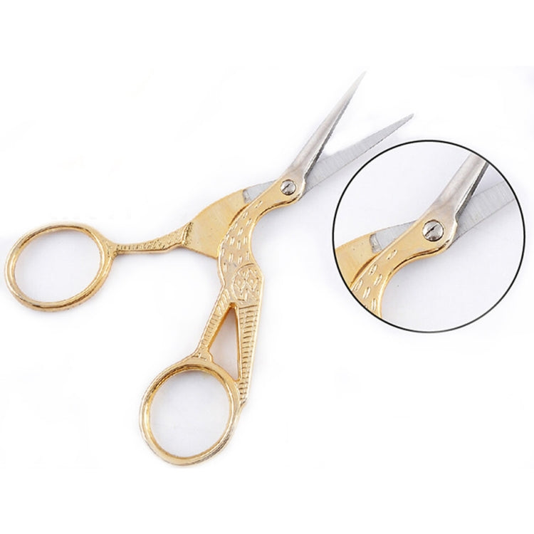 Crane Tailor Scissor Cross Stitch Retro Craft Sewing Scissor