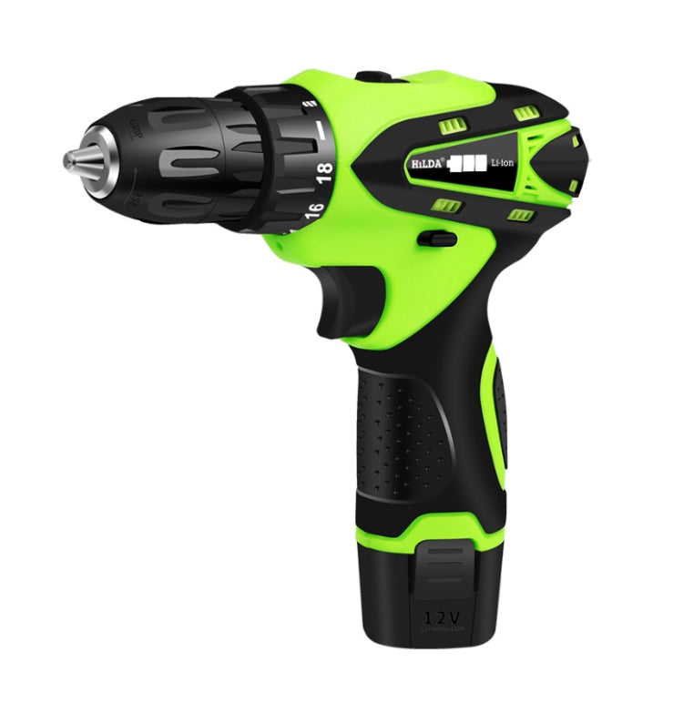 DZ033 12V Electric Screwdriver Lithium Battery Rechargeable Multi-function Cordless Electric Drill Power Tools