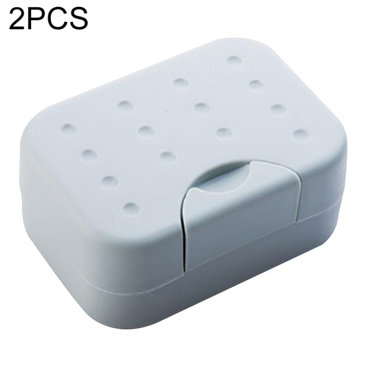2 PCS Portable Travel Soap Box