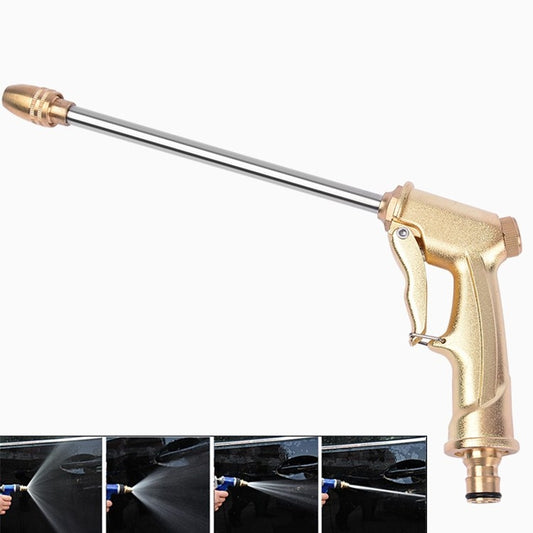 Electroplating Extension Rod Car Wash Water Gun Household Brush Car Gun Garden Watering Gun