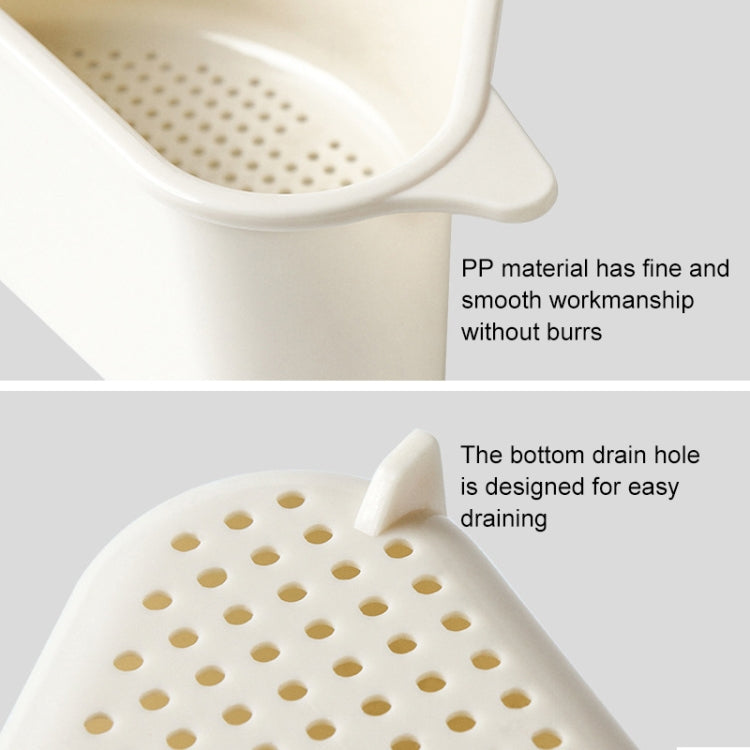 Kitchen Vegetable Rack Household Sink Drain Rack Triangle Storage Hanger Free Punch Tray Hanging Basket