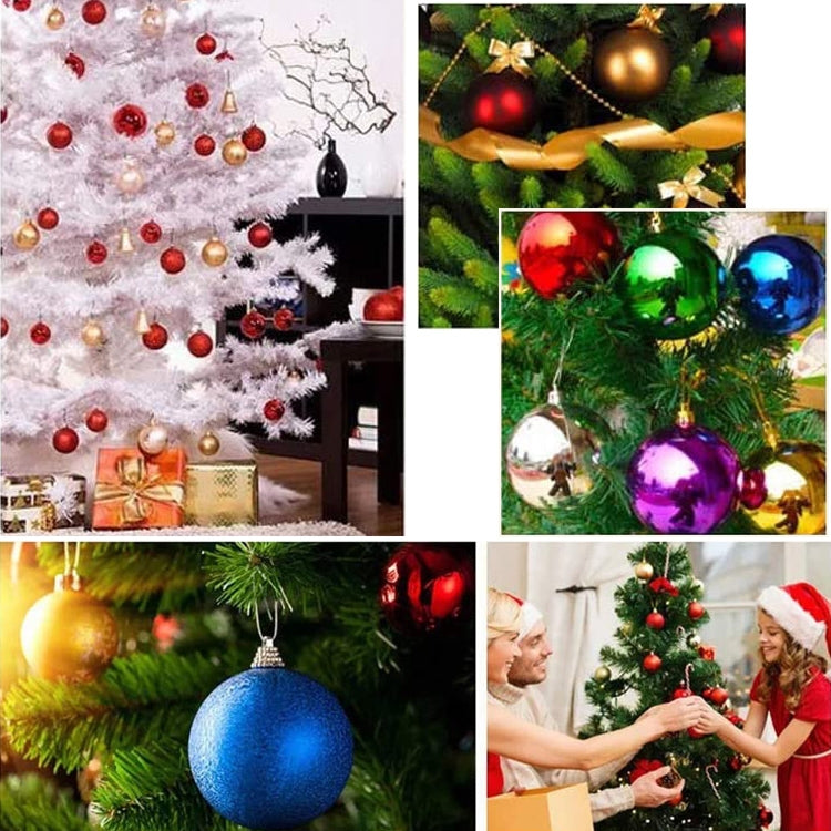 24 PCS 3cm Home Christmas Tree Decor Ball Bauble Hanging Xmas Party Ornament Decorations