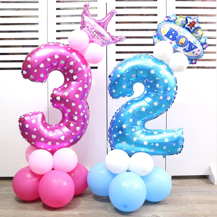 5pcs 16inch Number Foil Balloons Happy Birthday Party Wedding Balloons, Pink, 6, Pink, 3, Pink, 7, Gold, 5, Gold, 4, Gold, 8, Pink, 5, Gold, 1, Pink, 4, Gold, 2, Pink, 8, Pink, 1, Pink, 2, Gold, 9, Gold, 6, Gold, 3, Pink, 0, Pink, 9, Gold, 7