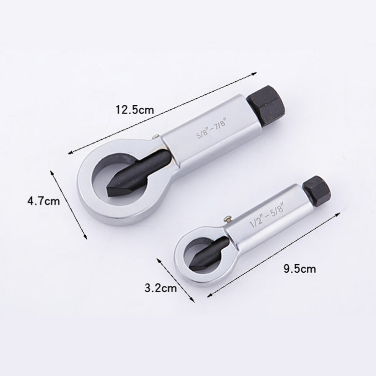 Adjustable Nut Splitter Cracker 12-16mm Nut Remover Extractor Tool