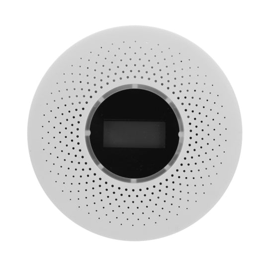 JKD-512COM CO Smoke Detector Live Voice Alarm Carbon Monoxide Leakage Sensor with LCD Display